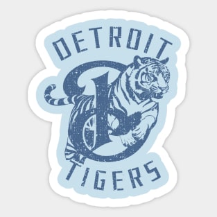 Detroit tigers - retro style Sticker